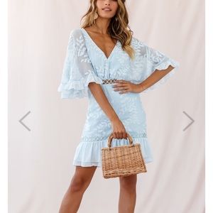 Selfie Leslie Blue Casper dress